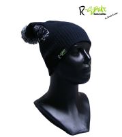 R-spekt Detská čiapka PomPom DUO beanie tm.modrá (11)