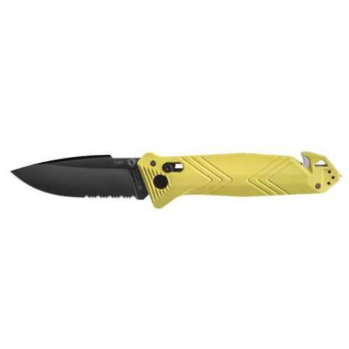 TB Outdoor Nôž CAC Army Knife PA6 FV Fluorescent Yellow Handle