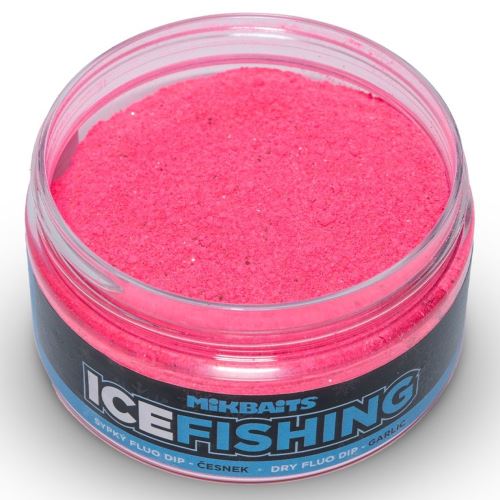Mikbaits Sypký Fluo Dip Ice Fishing Cesnak 100 ml