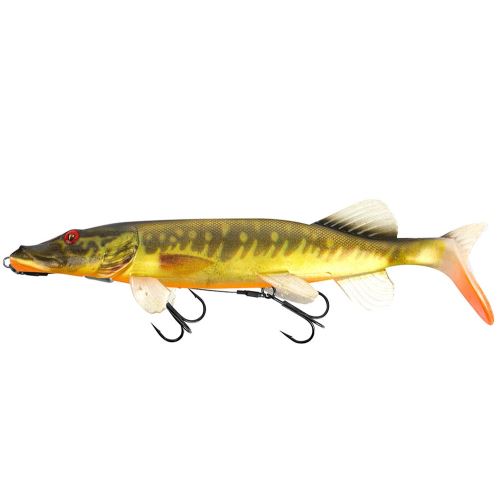 Fox Rage Gumová Nástraha Giant Realistic Pike Replicant Supernatural Hot Pike