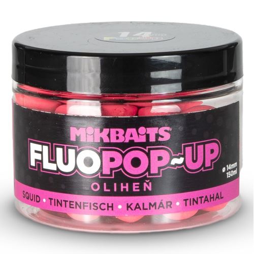 Mikbaits Plávajúce Boilie Fluo Oliheň 150 ml