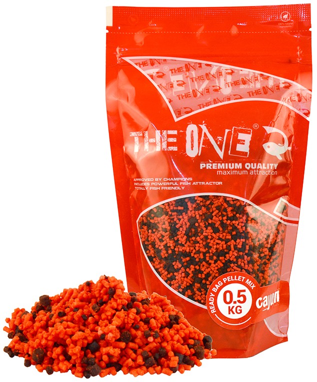 E-shop The one pelety ready bag pellet mix 500 g - cajun