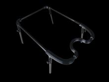 BBPOD Karbónový Stojan Na Závažovaciu Lodičku RidgeMonkey Hunter 750 (1)