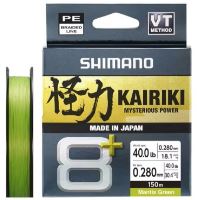Shimano Splietaná Šnúra Line Kairiki 8+ Mantis Green 150 m Shimano Splietaná Šnúra Line Kairiki 8+ Mantis Green 150 m