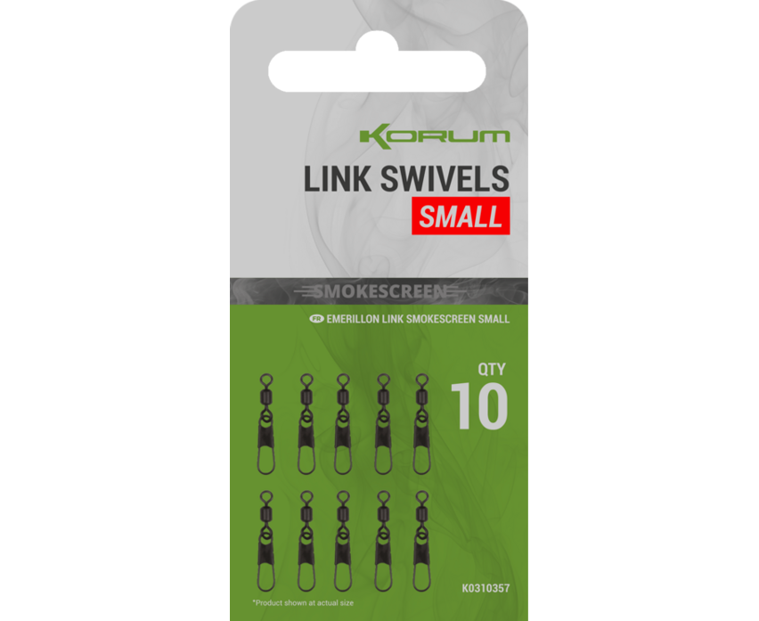 E-shop Korum karabinka smokescreen link swivels 10 ks - large