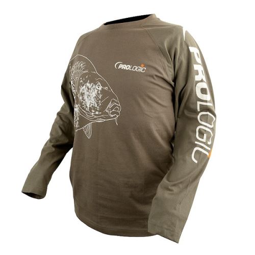 Prologic Tričko Carp T-Shirt Long Sleeve