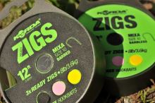 Korda Náväzec Ready Tied Zig Rig S Protihrotom 3 ks (2)