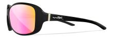 Wiley X Polarizačné Okuliare Affinity Captivate Polarized Rose Gold Mirror Smoke Green Gloss Black (3)