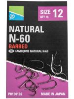 Preston Innovations Háčiky Natural N-60