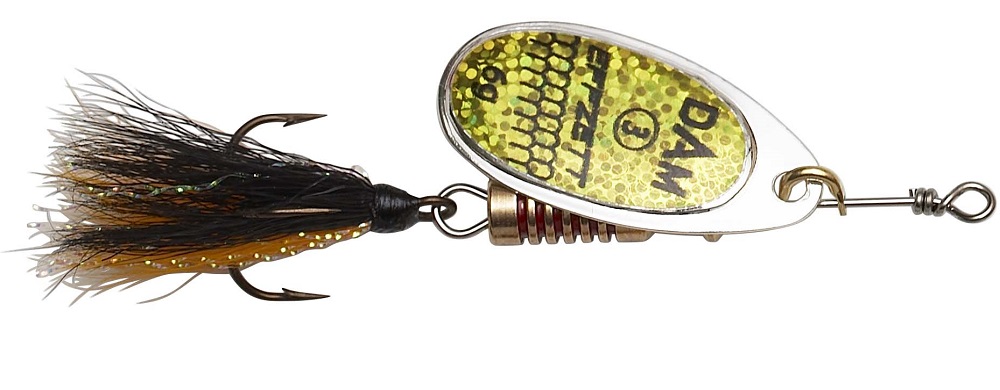 Dam blyskáč effzett standard spinner dressed reflex gold - veľkosť 6 - hmotnosť 20 g