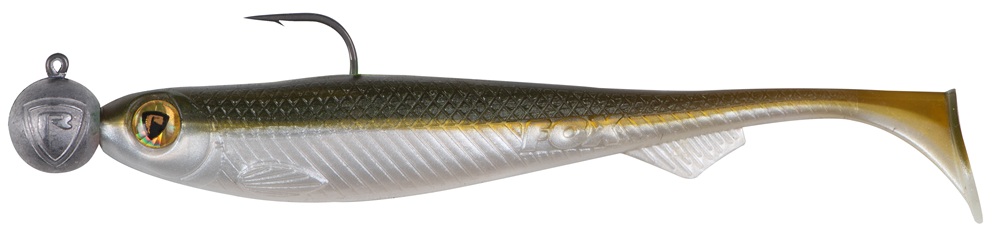 Fox rage gumová nástraha loaded slick shad uv arkansas shiner - 9 cm 7 g