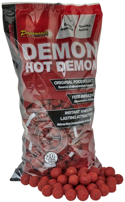 Starbaits boilie hot demon - 2 kg 20 mm