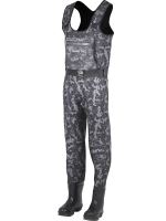 Kinetic Neoprenové Prsačky Neorush Bootfoot Felt Grey Camo - EU 46-47 (UK 11-11,5