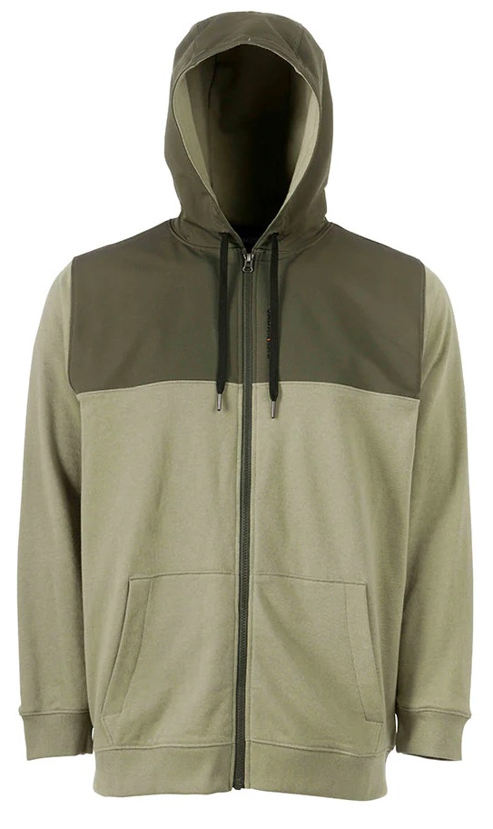 E-shop Grundéns mikina daggerboard fz hoodie deeo lichen green - xl