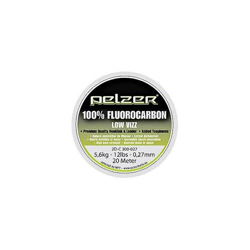 Pelzer - Nadväzcový Vlasec  Fluorocarbon 20 m Crystal