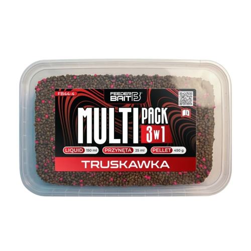 FeederBait Set Peliet + Wafters Mini Twister + Liquid  Multipack 3w1 450 g