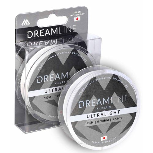 Mikado Splietaná Šnúra Dreamline Ultralight Biela 150 m