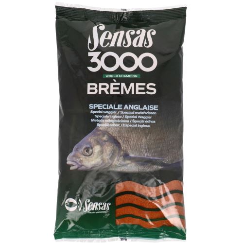 Sensas Kŕmenie 3000 Super Anglaise Bream 1 kg