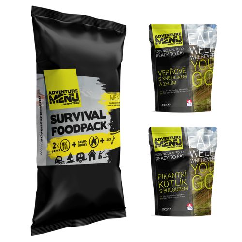 Adventure Menu Survival Food Pack Menu 2