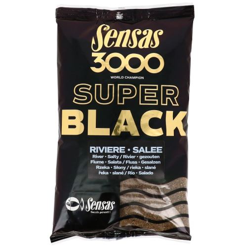 Sensas krmítková zmes 3000 Dark Salty (Čierne - slané) 1 kg