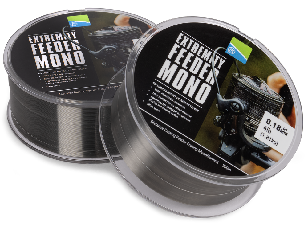 E-shop Preston innovations vlasec extremity feeder mono 300 m - 0,20 mm 2,27 kg
