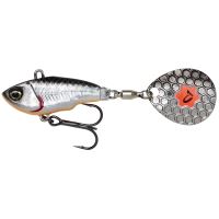 Savage Gear Fat Tail Spin Sinking Dirty Silver Savage Gear Fat Tail Spin Sinking Dirty Silver