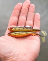 Fox Rage Gumová Nástraha Slick Shad Lemon Tiger (2)