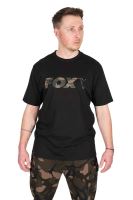 Fox Tričko Black Camo Logo T-Shirt - 2XL