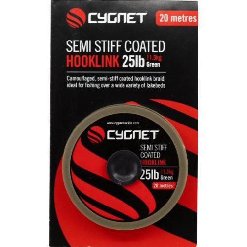Cygnet Náväzcová Šnúra Semi Stiff Coated Hooklink 20 m
