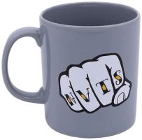 Navitas Hrnček Knuckles Grey Mug