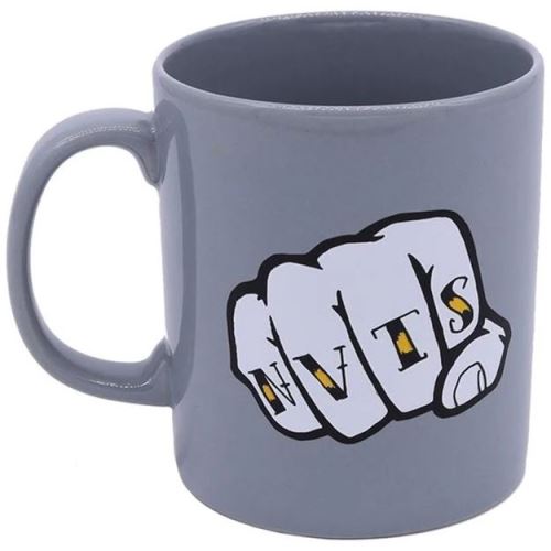 Navitas Hrnček Knuckles Grey Mug