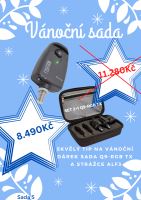 Flajzar Vianočná Sada Signalizátorov Q9-RGB 2+1 a Pohybové čidlo ALF3 (1)