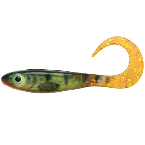 Abu Garcia Gumová Nástraha Mcperch Curly Svartzonker Motoroil Perch