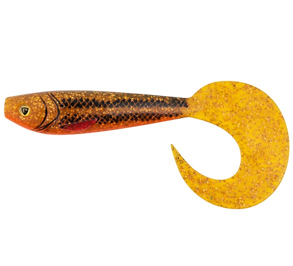 Fox rage gumová nástraha pro grub uv goldie - 10 cm