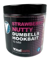 Vitalbaits Dumbells Strawberry Nutty 150 g 10 mm (1)