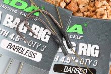 Korda Náväzec Solidz PVA Rig Wide Gape Barbed 18 lb 3 ks (3)