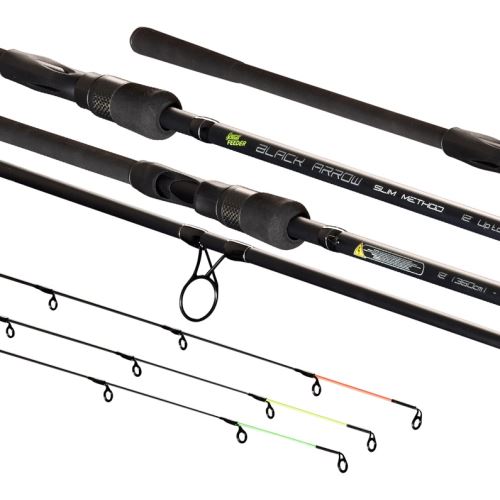 Sensas Prút Black Arrow Slim Method 3,6 m 80 g 2-Diel