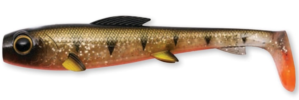 Abu garcia gumová nástraha svartzonker mcpike yellow fin perch 2 ks - 21 cm 87 g