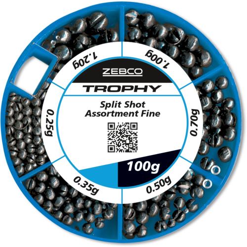 Zebco Sada brokov Trophy Split Shot Assortment Fine