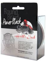 Hell-Cat Splietaná Šnúra Round Braid Power Black 200 m (3)