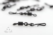 Zfish Obratlík Quick Change Ring Swivel Matt Veľkosť 8 10 ks (1)