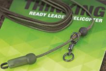 Thinking Anglers Montáž Leadcore Olive Camo Ready Leader Helicopter 45 lb 3  ks (1)