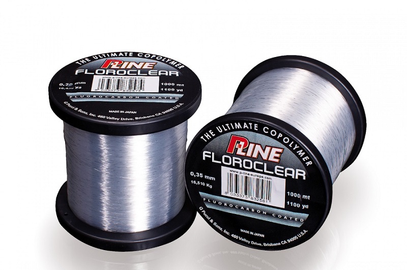 P-line vlasec floroclear clear 1000 m-priemer 0,25 mm / nosnosť 7,47 kg