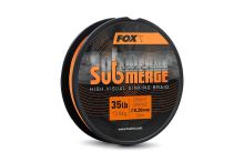 Fox Splietaná Šnúra Submerge Orange Sinking Braid 600 m - 0,38 mm 29.5 kg (3)