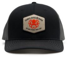 Grundéns Šiltovka Kracken Trucker Black/Charcoal