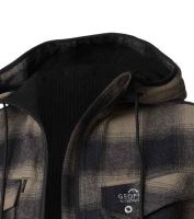 Geoff Anderson Zateplená Bunda Ezmar2+ Zelená S Kapucňou (5)