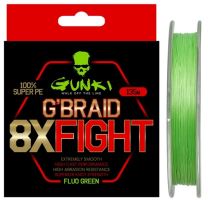 Gunki Spletená Šnúra G Braid 8X Fight Pike AD 135 m - 0,30 mm