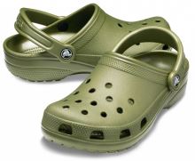 Crocs Šľapky Classic Army Green (1)