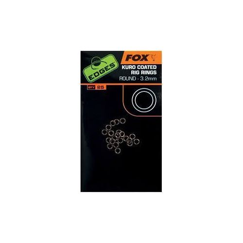 Fox Krúžky Kuro Coated Rig Rings 25 ks
