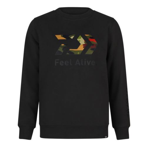Daiwa Mikina D-Vec Hoodie Crew Neck Camo